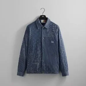 KITH Japanese indigo jacquard コーチジャケット s_wp_63fd6ee8f8c5da9ef95e07cd.webp